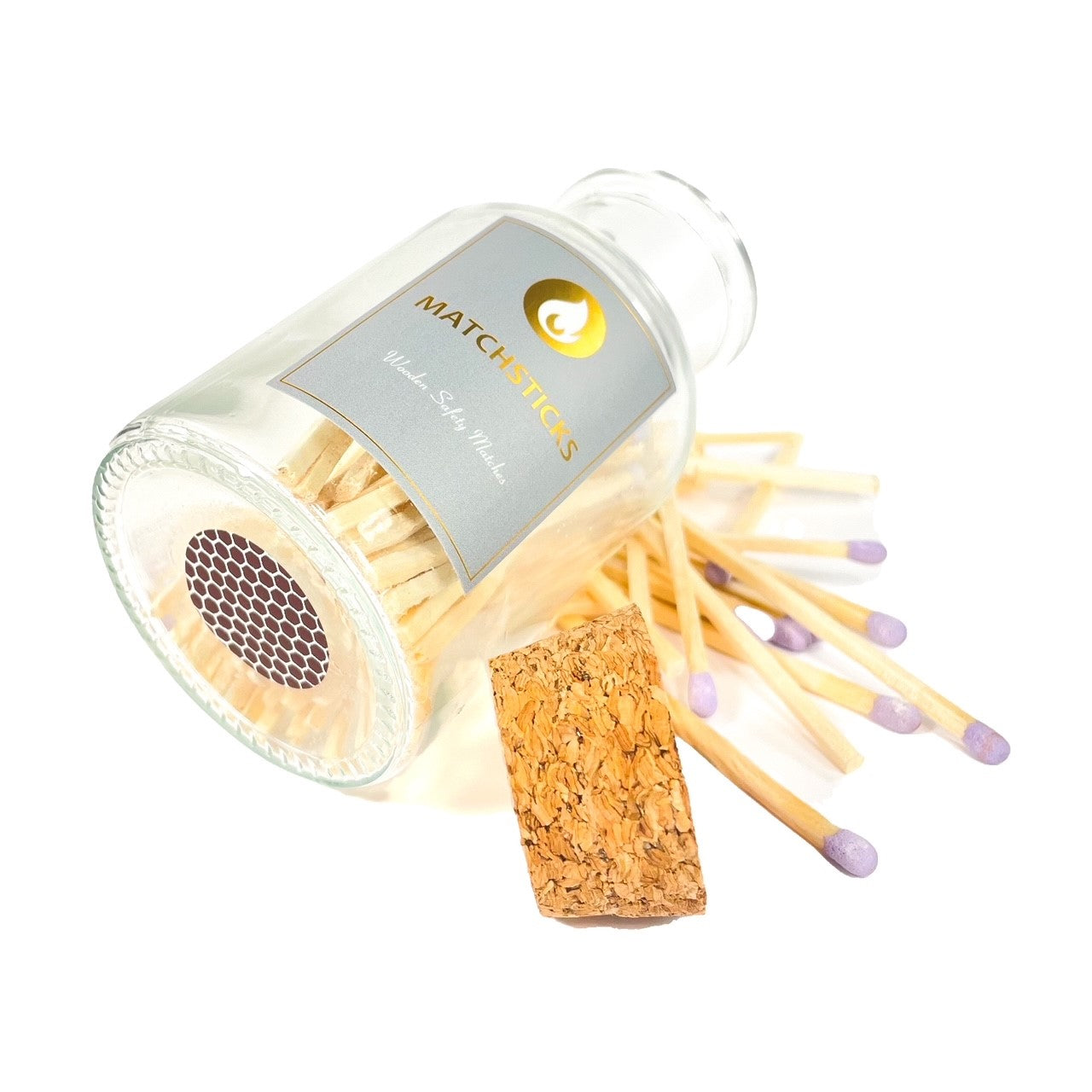 Cork Top Bottle of Matches