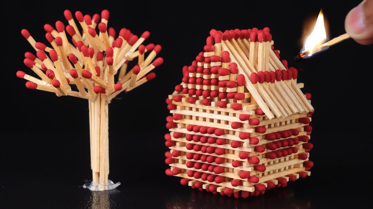 Matches Project Matchstick DIY Project Ideas! – MATCHES USA