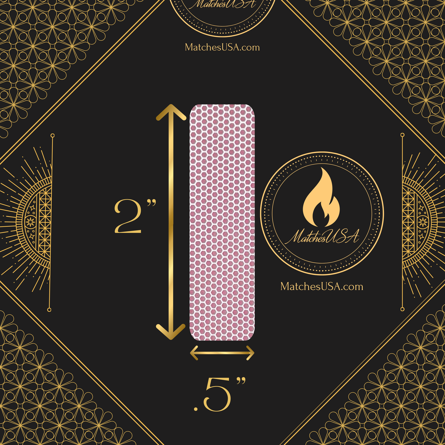 Replacement Match Striker Stickers (Pack of 16)