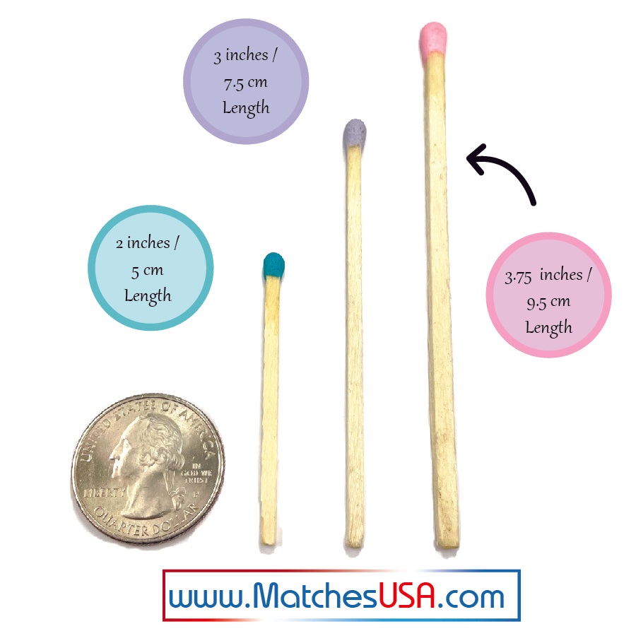 3.75 Wholesale Bulk Color Matches (Bundle of 100) – MATCHES USA